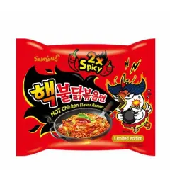 Samyang Hot Chicken Ramen Noodles 2x Spicy