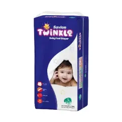Savlon Twinkle Baby Pant Diaper L 8